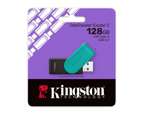 USB stick KINGSTON DataTraveler Exodia S 128GB, image , 3 image