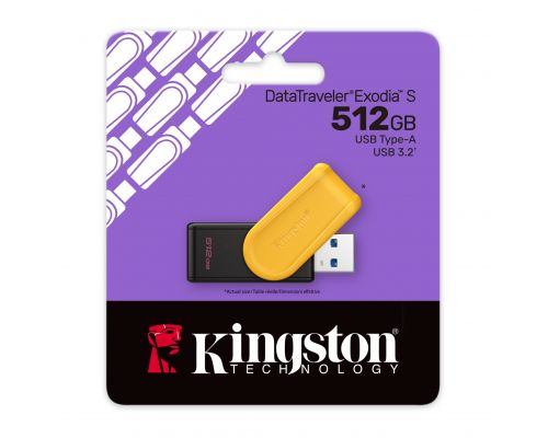 USB stick KINGSTON DataTraveler Exodia S 512GB, image , 3 image