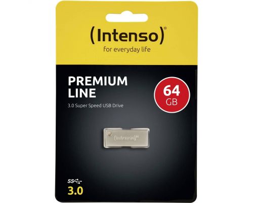 Intenso USB Flash Drive 3.2 64GB Premium Line, image _ab__is.image_number.default