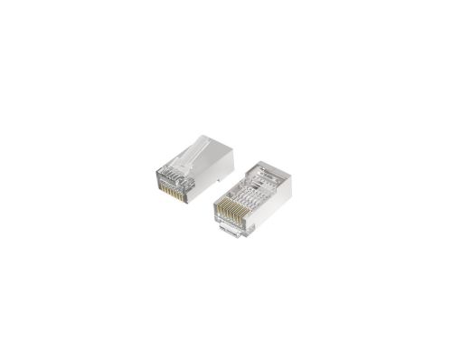 Hama Network Plug, CAT 6a, 10 Gbit/s, Shielded, 10 Pcs, image , 3 image