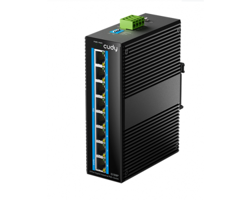 Cudy IG1008P Industrial 8-Port 10/100/1000M PoE+ Switch 65W, image 