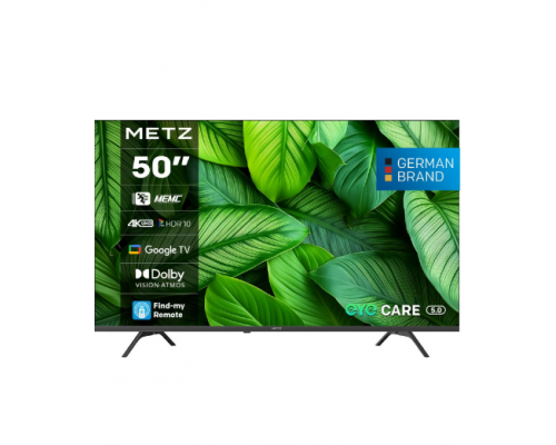 METZ TV 50" UHD LED SMART TV, 4K Ultra HD, Google TV, Frameless, image 
