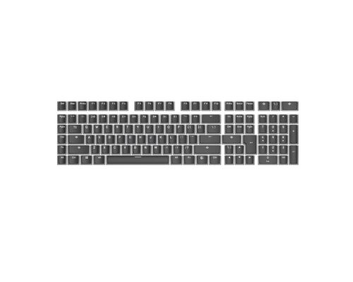 uRage Set of Key Cps, Doubleshot PBT Pudding, for Mech. Keyboards, QWERTY US/UK, image _ab__is.image_number.default