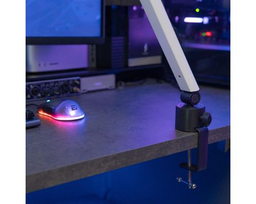 MOUNT ARM, Microphone Arm with Table Clamp - White, image _ab__is.image_number.default