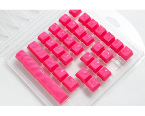 Ducky Pink 31-Keycap Set Rubber Backlit Double-Shot US Layout, image _ab__is.image_number.default