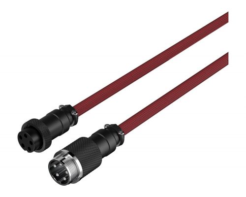 HyperX USB-C Coiled Cable Red-Black, image , 4 image