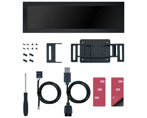 Lian Li 8.8" Universal Screen - Black, image _ab__is.image_number.default