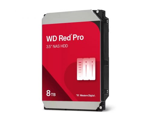 Western Digital Red Pro 8TB NAS, 3.5", 256MB, 7200RPM, WD8005FFBX, image 