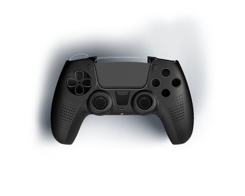 uRage Grip Protective Sleeve for PlayStation 5 Controller, black, image 
