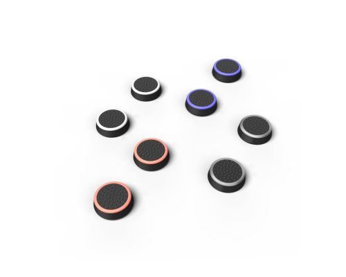 uRage "Colors" 8-in-1 Control Stick Attachments Set for Nintendo Switch, multi-co, image 