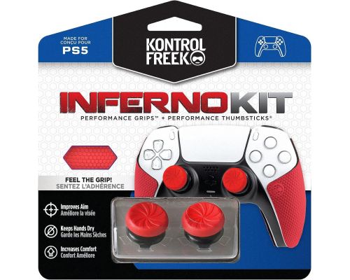 Kontrolfreek Performance Inferno Kit for PS5 DualSense, image , 2 image