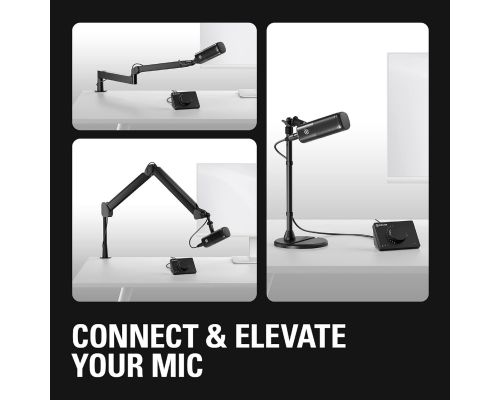 Dynamic XLR Microhpone Elgato Wave DX, Black, image _ab__is.image_number.default