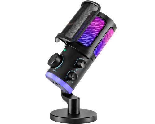 Desktop Microphone FIFINE AM6 RGB - Black, image _ab__is.image_number.default