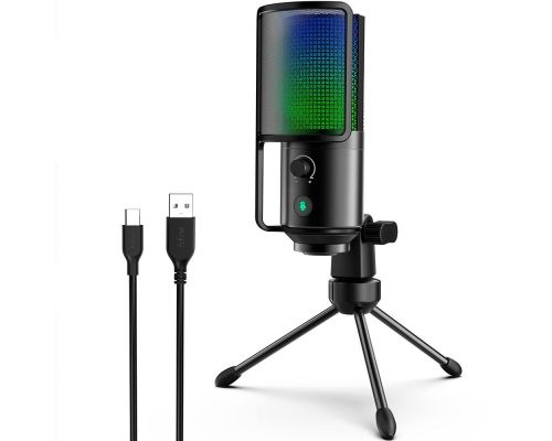 Desktop Microphone FIFINE K669 PRO2 RGB - Black, image 