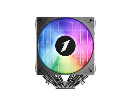 1stPlayer CPU Cooler CRYO CY12LD Black - LGA1851/AM5, Dual-Tower, ARGB, image , 5 image