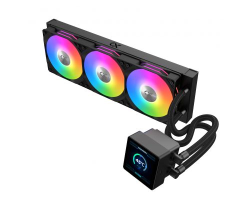 Xigmatek Water Cooling Connect 360 - LED Display, A-RGB, image , 3 image