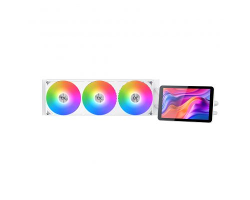 Xigmatek Water Cooling Connect Pro 360 Arctic - 7 inch Magnetic LCD Display, image _ab__is.image_number.default