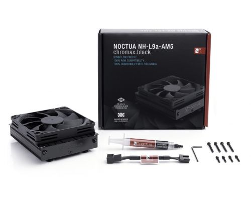 Noctua CPU Cooler NH-L9a-AM5 CHROMAX.BLACK, image _ab__is.image_number.default