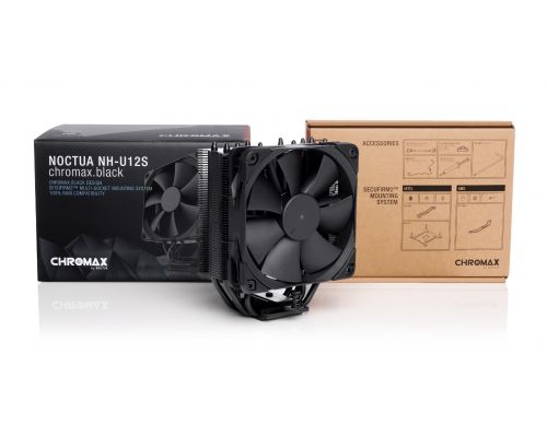 Noctua CPU Cooler NH-U12S chromax.black, image , 4 image