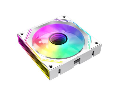 Gamemax Fan Pack 3-in-1 3x120mm - FN12A-S3I White, Daisy-Chain, Addressable RGB, image , 5 image