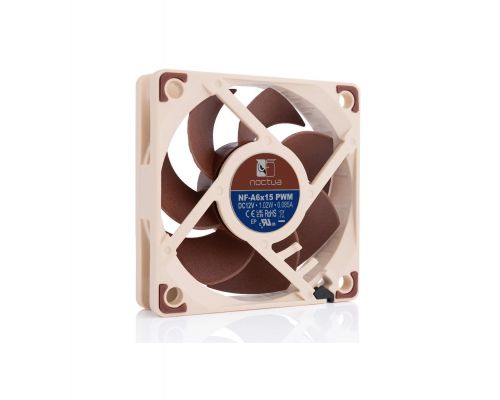 Noctua Fan 60x60x15mm PWM 550-3500rpm NF-A6x15 PWM, image 