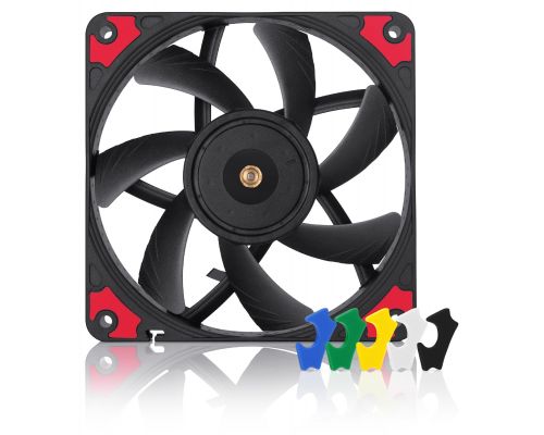 Noctua Fan 120x120x15mm NF-A12x15 PWM chromax.black.swap, image 