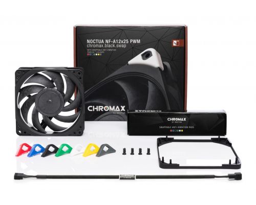 Noctua Fan 120mm NF-A12x25-PWM chromax.black.swap, image _ab__is.image_number.default