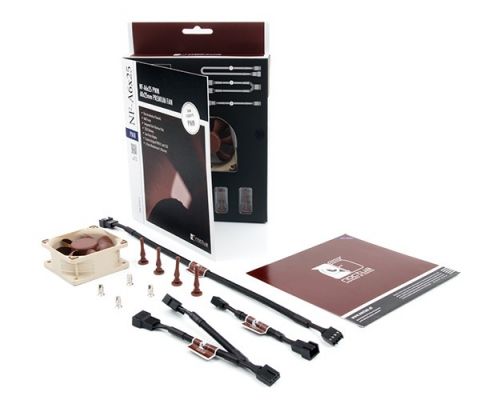 Noctua Fan 60x60x25mm PWM 550-3000rpm NF-A6x25-PWM, image , 3 image