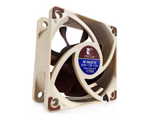 Noctua Fan 60x60x25mm 5V - NF-A6x25-5V, image 