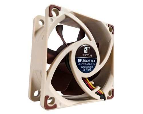 Noctua Fan 60x60x25mm 3000/2400/1600rpm NF-A6x25 FLX, image 