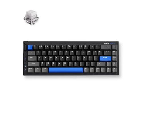 MCHOSE Gaming Mechanical Keyboard Ace 68 Turbo - 16K, Mount Tai Magnetic Switch GT [Tactile] (English US), Black, image _ab__is.image_number.default