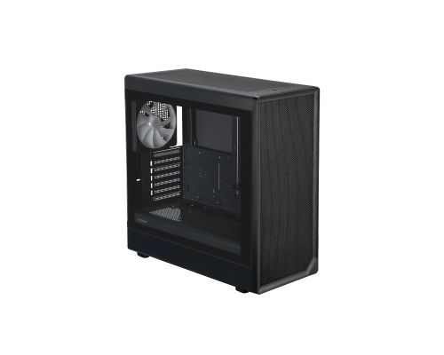 1stPlayer Case ATX - AU8 Black - 4 x 140 mm A-RGB fans included, USB-C, image , 3 image
