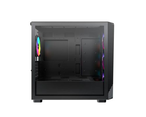Montech Case mATX - X5M (B) - 4 x 120 mm A-RGB, USB-C, image _ab__is.image_number.default