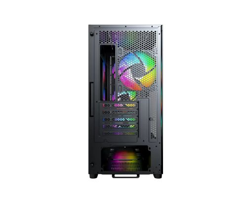 Montech Case mATX - X5M (B) - 4 x 120 mm A-RGB, USB-C, image _ab__is.image_number.default