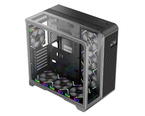 1stPlayer Case ATX - RT7 Black - LED display, image _ab__is.image_number.default
