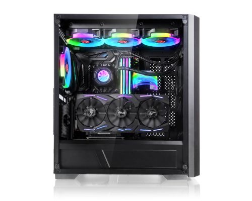 Raijintek Case EATX - PONOS MS4 - 4 x 120mm ARGB Fans, Mesh, image _ab__is.image_number.default