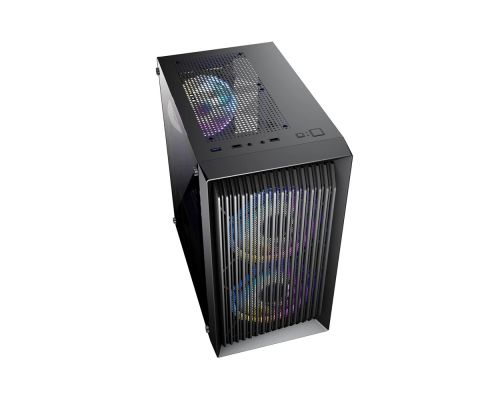 1stPlayer Case mATX - BS-2 - 3 fans included, image _ab__is.image_number.default