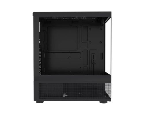 1stPlayer Case ATX - MIKU Mi7-A Black - Reversed fans included, image _ab__is.image_number.default