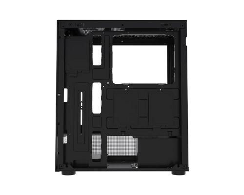 1stPlayer Case ATX - MIKU Mi7-A Black - Reversed fans included, image _ab__is.image_number.default