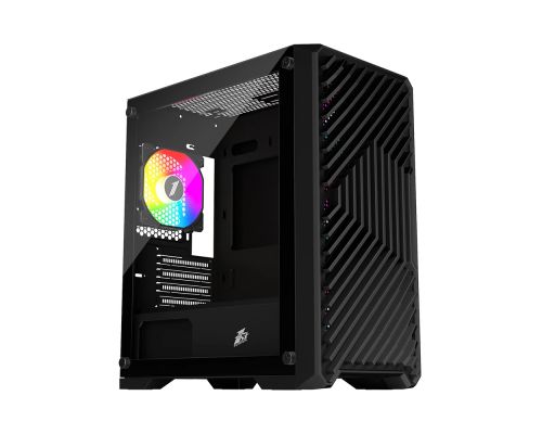 1stPlayer Case mATX - TRILOBITE T5 Black, image 