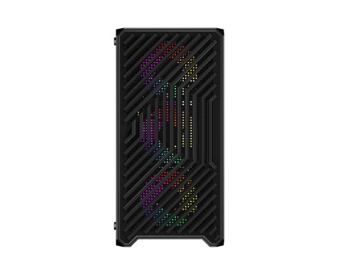 1stPlayer Case mATX - TRILOBITE T5 Black, image _ab__is.image_number.default