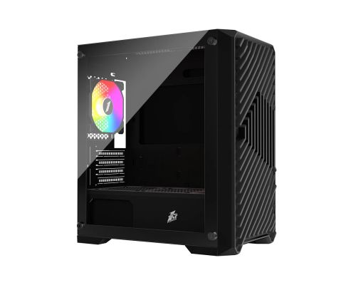 1stPlayer Case mATX - TRILOBITE T5 Black, image _ab__is.image_number.default