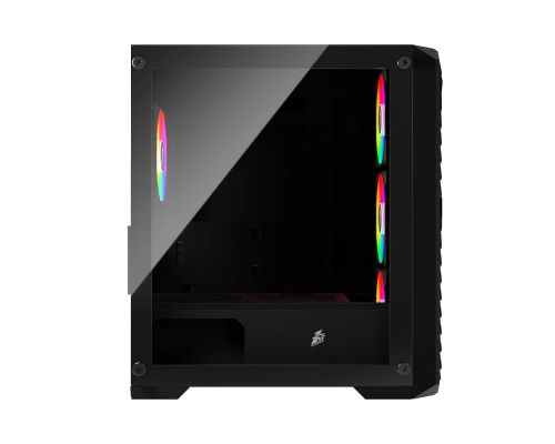 1stPlayer Case mATX - TRILOBITE T5 Black, image _ab__is.image_number.default