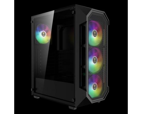 Gamdias Case ATX - AURA GC1 Elite - Mesh, RGB, Tempered Glass, image _ab__is.image_number.default