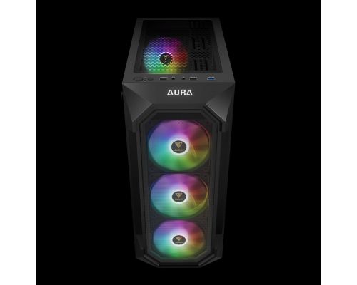 Gamdias Case ATX - AURA GC1 Elite - Mesh, RGB, Tempered Glass, image _ab__is.image_number.default