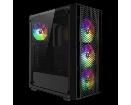 Gamdias Case ATX - AURA GC2 Elite - Mesh, RGB, Tempered Glass, image , 2 image