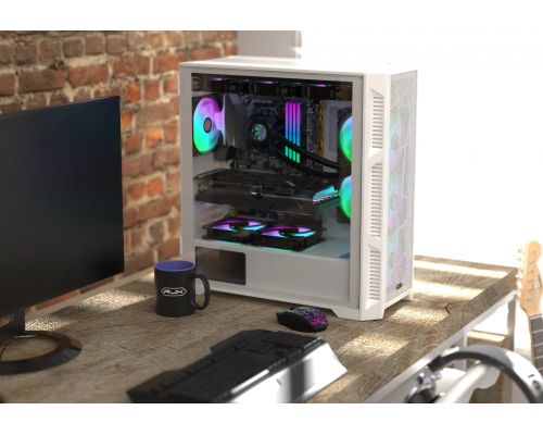 Raijintek Case EATX - PONOS ULTRA WHITE MS4, image , 4 image