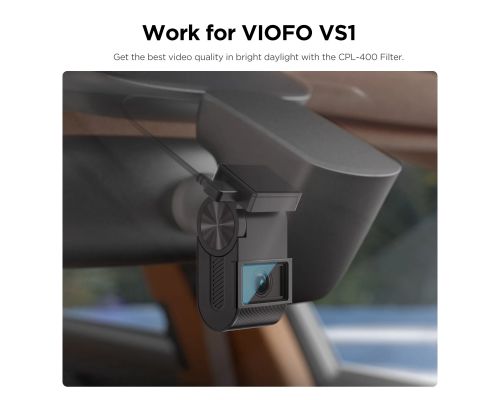 VIOFO Anti-Glare Linear Polarizing Filter - CPL-400, image , 2 image