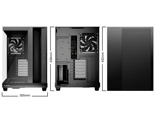 be quiet! Case ATX - LIGHT BASE 500 Black, image _ab__is.image_number.default