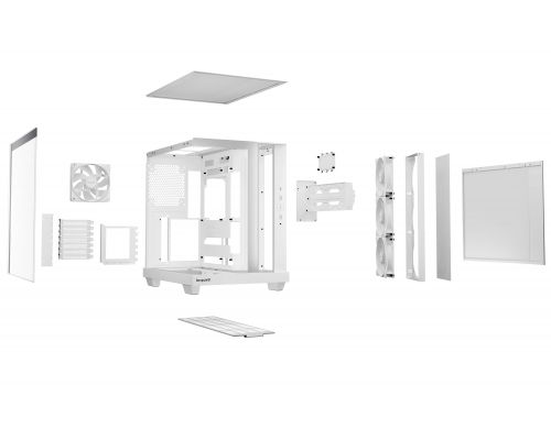 be quiet! Case ATX - LIGHT BASE 500 LX White, image _ab__is.image_number.default